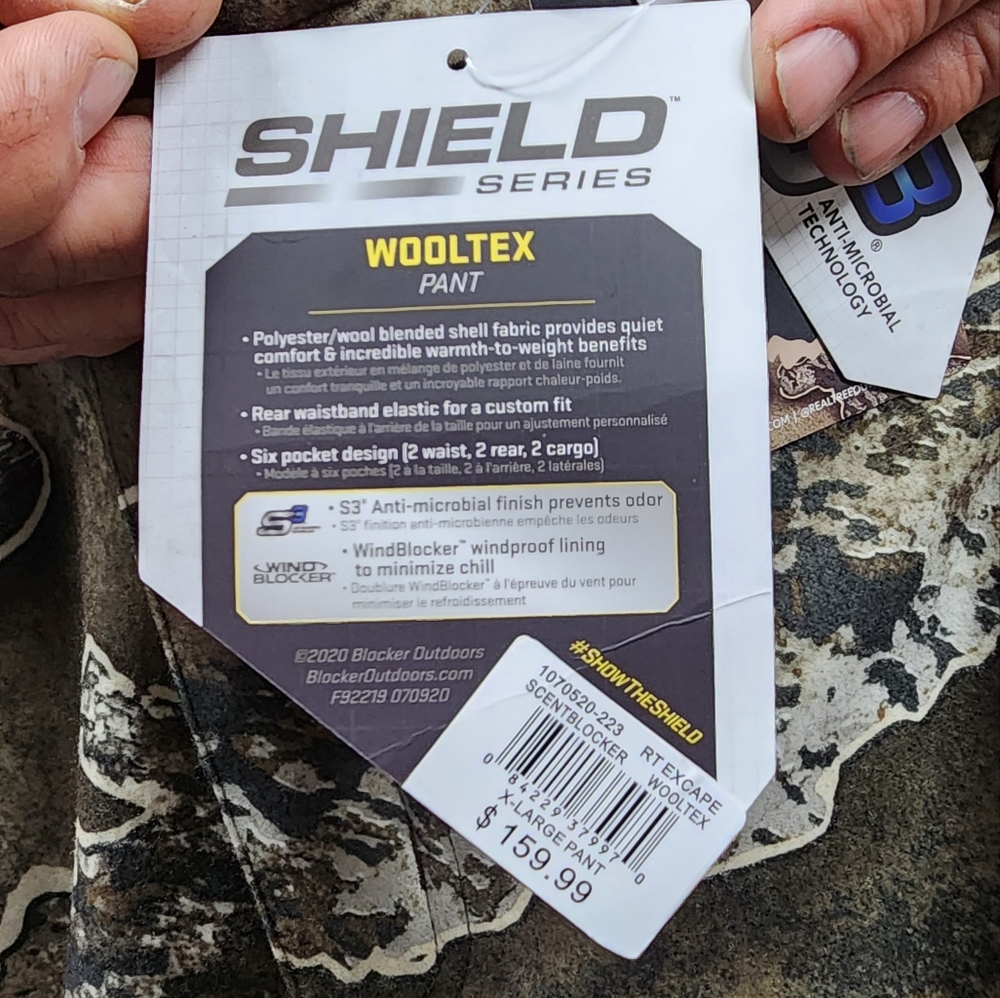 Scentblocker Wooltex Hunting Pants